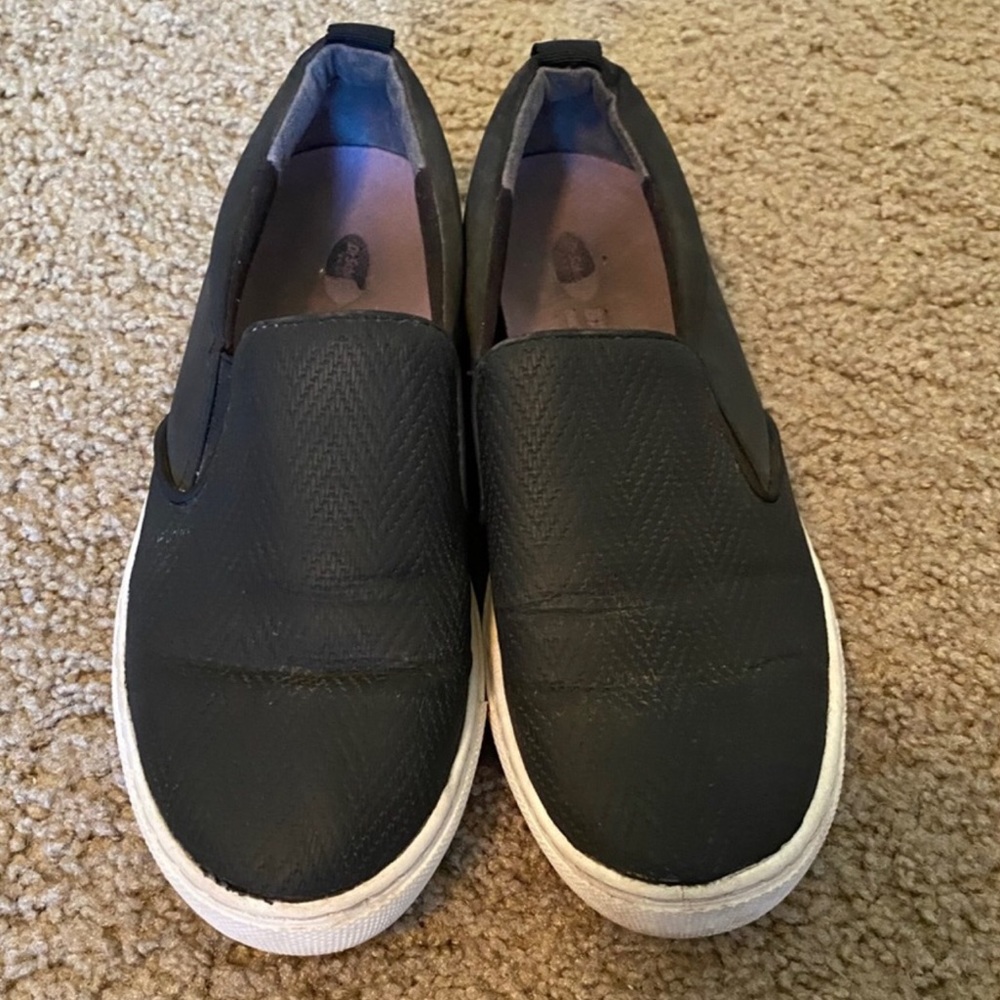 Dr. Scholls black platform shoes